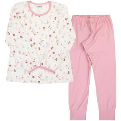 Joha Wild Flowers pyjamas til barn, Off white (100) 100 Joha Wild Flowers pyjamas til barn, Off white (100) 100