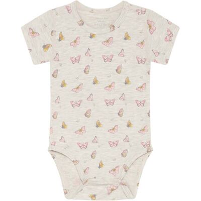 Hust&Claire bambus Hust & Claire Bue kortermet body i bambus, shrimp (56) 56 Hust&Claire bambus Hust & Claire Bue kortermet body i bambus, shrimp (56) 56