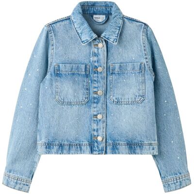 Name It Nkflisa denim jakke til barn, Light Blue Denim (128) 128 Name It Nkflisa denim jakke til barn, Light Blue Denim (128) 128