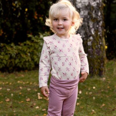 Vilje & Ve X DMK Adore sett i ull/bambus baby, Mauve (74) 74 Vilje & Ve X DMK Adore sett i ull/bambus baby, Mauve (74) 74