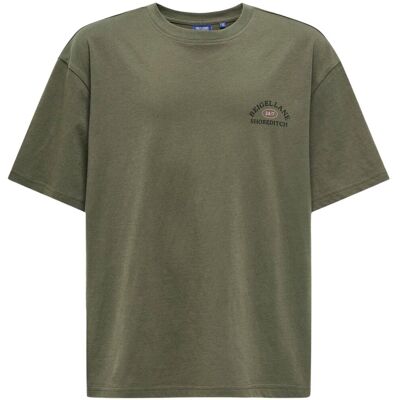 Only & Sons Osjeaston t-skjorte til barn, Olive Night (122/128) 122/128 Only & Sons Osjeaston t-skjorte til barn, Olive Night (122/128) 122/128