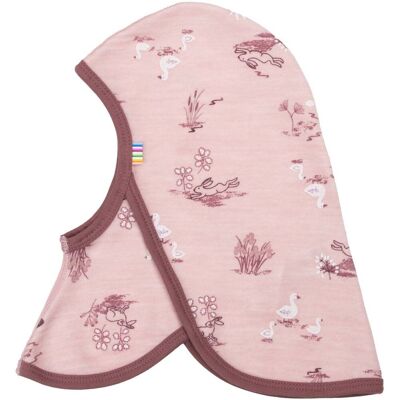 Joha balaclava i ull/bambus til baby og småbarn, Lt. pink (9-12mnd) 9-12mnd Joha balaclava i ull/bambus til baby og småbarn, Lt. pink (9-12mnd) 9-12mnd