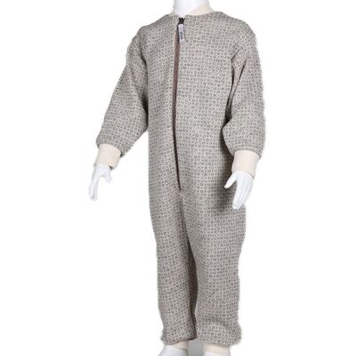 Kivat heldress i ull til småbarn, Beigemelert/Creme (100) 100 Kivat heldress i ull til småbarn, Beigemelert/Creme (100) 100