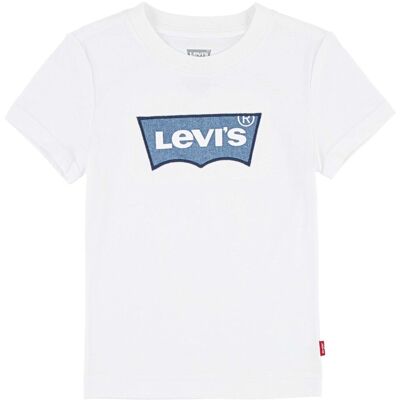 Levis Batwing t-skjorte til barn, Bright White (6 år) 6 år Levis Batwing t-skjorte til barn, Bright White (6 år) 6 år