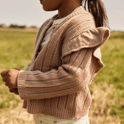 Lil' Atelier Nmfnomo cardigan i ull til småbarn, Roebuck (98) 98 Lil' Atelier Nmfnomo cardigan i ull til småbarn, Roebuck (98) 98