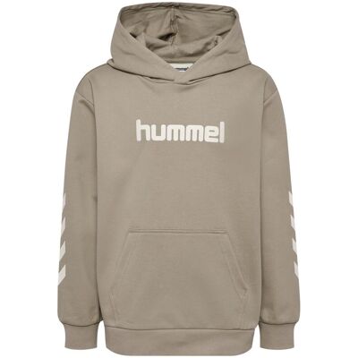 Hummel JR Logo hettegenser til barn, Rock Ridge (110/116) 110/116 Hummel JR Logo hettegenser til barn, Rock Ridge (110/116) 110/116