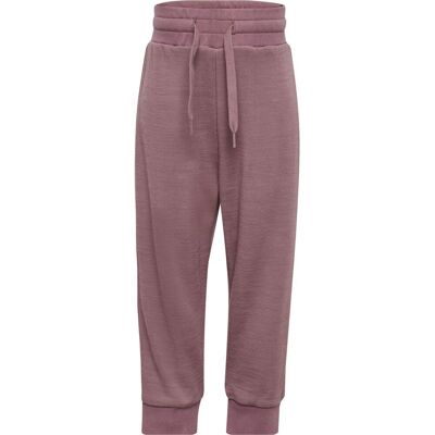 Hummel Hmlmini bukse i ull/viskose til baby, Twilight Mauve (74) 74 Hummel Hmlmini bukse i ull/viskose til baby, Twilight Mauve (74) 74