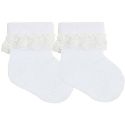 Name It Fopagna sokker til baby, Bright White (50/56) 50/56 Name It Fopagna sokker til baby, Bright White (50/56) 50/56