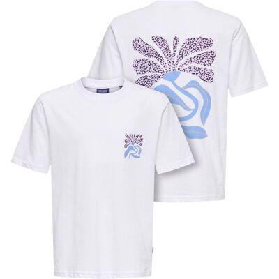 Only & Sons Osjmemphis t-skjorte, Bright White (134/140) 134/140 Only & Sons Osjmemphis t-skjorte, Bright White (134/140) 134/140
