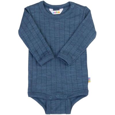 Joha body i ull/silke, Blue mel. (80) 80 Joha body i ull/silke, Blue mel. (80) 80