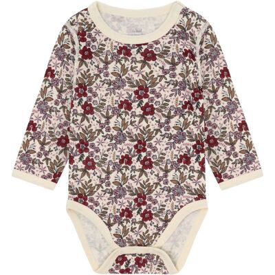 Hust&Claire ull Hust and Claire Baloo Flor ull/bambus body, Off White (62) 62 Hust&Claire ull Hust and Claire Baloo Flor ull/bambus body, Off White (62) 62
