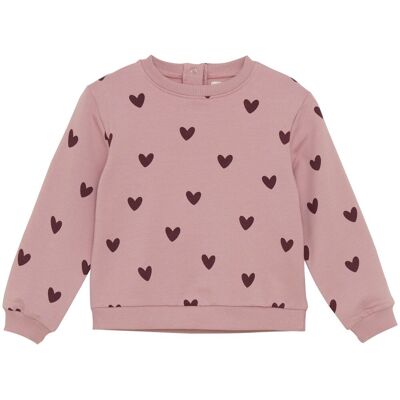 Creamie sweatshirt til barn, Woodrose (116) 116 Creamie sweatshirt til barn, Woodrose (116) 116