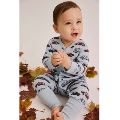 Hust&Claire ull Hust and Claire Mobi Cars heldress i ull, Baby Blue (74) 74 Hust&Claire ull Hust and Claire Mobi Cars heldress i ull, Baby Blue (74) 74