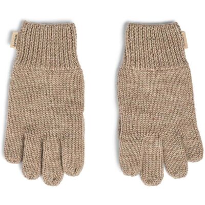 Wheat yttertøy Wheat Bobbe ullvanter til barn, Grey Camel Melange (3-5 år) 3-5 år Wheat yttertøy Wheat Bobbe ullvanter til barn, Grey Camel Melange (3-5 år) 3-5 år