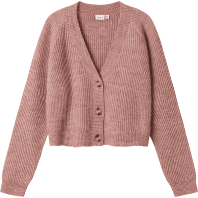 Name It Nkfholly strikket cardigan til barn, Deauville Mauve (158/164) 158/164 Name It Nkfholly strikket cardigan til barn, Deauville Mauve (158/164) 158/164