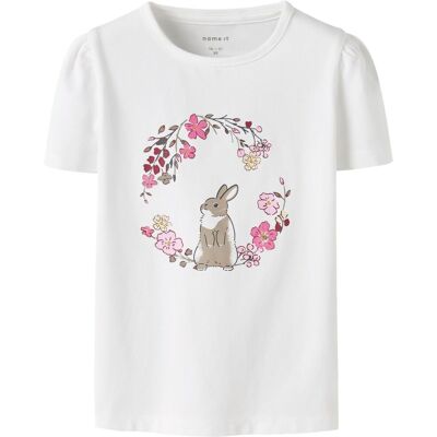 Name It Nmfdenea t-skjorte til småbarn, Bright White (110) 110 Name It Nmfdenea t-skjorte til småbarn, Bright White (110) 110