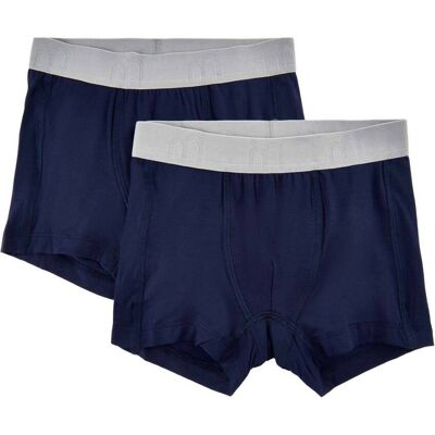 MinyMo 2-pack boxer i bambus til barn, Dark Navy (98) 98 MinyMo 2-pack boxer i bambus til barn, Dark Navy (98) 98