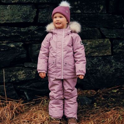 Gullkorn x DMK Marble vinterbukse til barn, Mørk Rosa (98) 98 Gullkorn x DMK Marble vinterbukse til barn, Mørk Rosa (98) 98