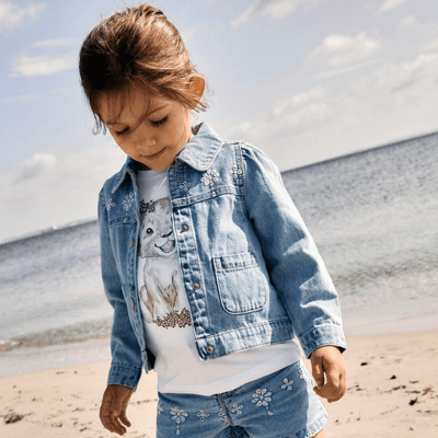 Name It Nmfharper denimjakke til småbarn, Light Blue Denim (98) 98 Name It Nmfharper denimjakke til småbarn, Light Blue Denim (98) 98