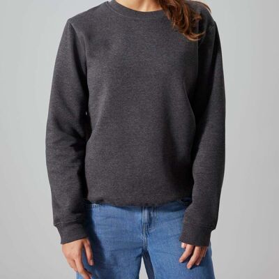 LMTD Nlnnizu sweatshirt til barn, Dark Grey Melange (134/140) 134/140 LMTD Nlnnizu sweatshirt til barn, Dark Grey Melange (134/140) 134/140