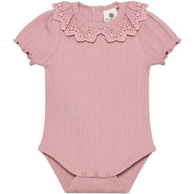 En Fant EnFant Pointelle kortermet body, Zephyr (80) 80 En Fant EnFant Pointelle kortermet body, Zephyr (80) 80