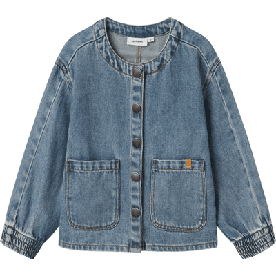 Lil' Atelier Nmfkarole denimjakke til småbarn, Medium Blue (92) 92 Lil' Atelier Nmfkarole denimjakke til småbarn, Medium Blue (92) 92