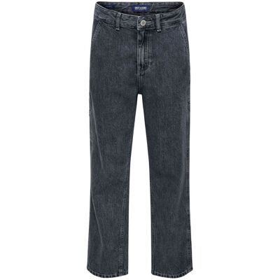Only & Sons Osjedge cargobukse, Grey Denim (164) 164 Only & Sons Osjedge cargobukse, Grey Denim (164) 164