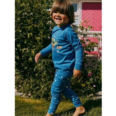Gullkorn Bukkene pyjamas til barn, Blå (P) (122/128) 122/128 Gullkorn Bukkene pyjamas til barn, Blå (P) (122/128) 122/128