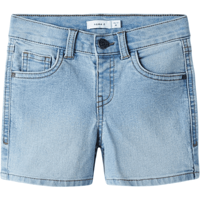 Name It Nmfrose wide denim shorts småbarn, Light Blue Denim (98) 98 Name It Nmfrose wide denim shorts småbarn, Light Blue Denim (98) 98