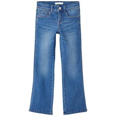 Name It Nkfpolly 1142 skinny boot jeans, Dark Blue Denim (146) 146 Name It Nkfpolly 1142 skinny boot jeans, Dark Blue Denim (146) 146