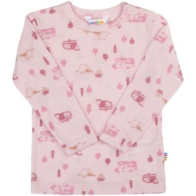 Joha Camping genser i merinoull, Light pink (110) 110 Joha Camping genser i merinoull, Light pink (110) 110