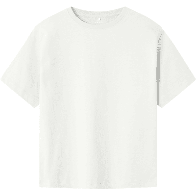 Name It Nkmvobbo t-skjorte til barn, Bright White (116) 116 Name It Nkmvobbo t-skjorte til barn, Bright White (116) 116