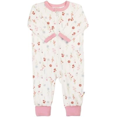 Joha Wild Flowers heldress/pyjamas, Off white (90) 90 Joha Wild Flowers heldress/pyjamas, Off white (90) 90