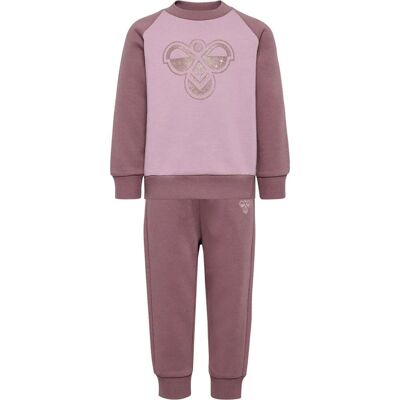 Hummel x DressMyKid Bumble joggedress-sett, Twilight Mauve (62) 62 Hummel x DressMyKid Bumble joggedress-sett, Twilight Mauve (62) 62
