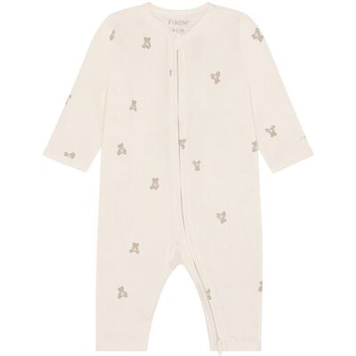 Fixoni heldress/pyjamas til baby, Pure Cashmere (74) 74 Fixoni heldress/pyjamas til baby, Pure Cashmere (74) 74