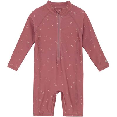 HUTTEliHUT UV drakt til baby og småbarn m/print, Ash Rose (80) 80 HUTTEliHUT UV drakt til baby og småbarn m/print, Ash Rose (80) 80