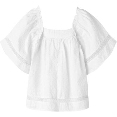Name It Nmffatidias t-skjorte til småbarn, Bright White (110) 110 Name It Nmffatidias t-skjorte til småbarn, Bright White (110) 110