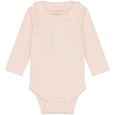 Fixoni Pointelle body, Soft Pink (92) 92 Fixoni Pointelle body, Soft Pink (92) 92