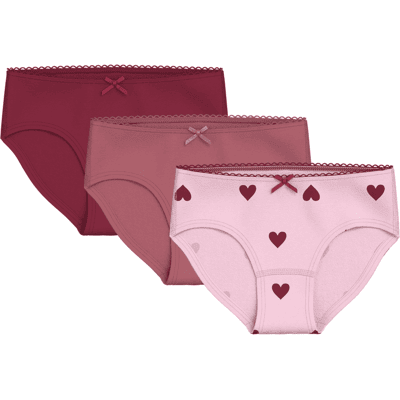 Name It Nmfbriefs 3-pack truser til småbarn, Parfait Pink (92) 92 Name It Nmfbriefs 3-pack truser til småbarn, Parfait Pink (92) 92
