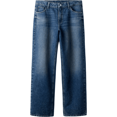 LMTD Nlmbirt loose-fit jeans til barn, Dark Blue Denim (164) 164 LMTD Nlmbirt loose-fit jeans til barn, Dark Blue Denim (164) 164