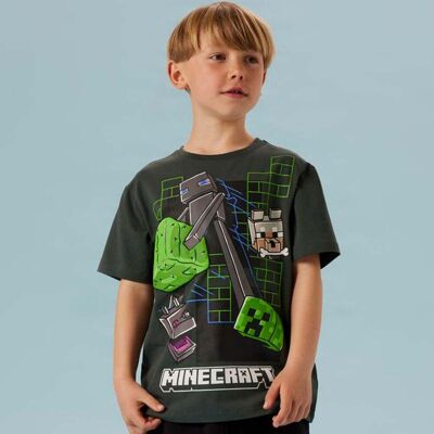 Name It Nkmjuke Minecraft t-skjorte til barn, Urban Chic (134/140) 134/140 Name It Nkmjuke Minecraft t-skjorte til barn, Urban Chic (134/140) 134/140