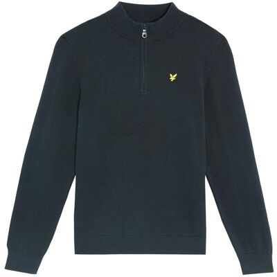 Lyle & Scott half-zip genser til barn, Dark Navy (8-9 år) 8-9 år Lyle & Scott half-zip genser til barn, Dark Navy (8-9 år) 8-9 år