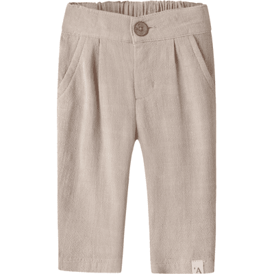 Lil' Atelier Nbmfreddie penbukse til baby, Feather Gray (68) 68 Lil' Atelier Nbmfreddie penbukse til baby, Feather Gray (68) 68