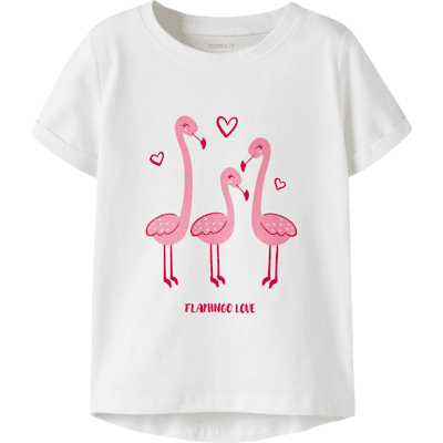 Name It Nmfvix t-skjorte til småbarn, Bright White (116) 116 Name It Nmfvix t-skjorte til småbarn, Bright White (116) 116
