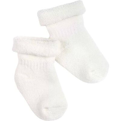 Lillelam fottè ullsokker til baby og barn, hvit (23/26) 23/26 Lillelam fottè ullsokker til baby og barn, hvit (23/26) 23/26