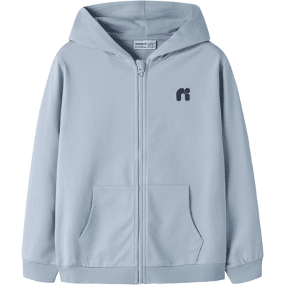 Name It Nkmvalon zip-genser til barn, Blue Fog (146/152) 146/152 Name It Nkmvalon zip-genser til barn, Blue Fog (146/152) 146/152