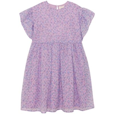 Creamie Dobby Flower kjole til barn, Lavender Frost (104) 104 Creamie Dobby Flower kjole til barn, Lavender Frost (104) 104