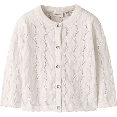 Name It Nbfnajsa cardigan til baby, Cloud Dancer (68) 68 Name It Nbfnajsa cardigan til baby, Cloud Dancer (68) 68