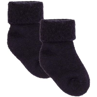 Joha terrysokker i ull til baby, Navy (15/18) 15/18 Joha terrysokker i ull til baby, Navy (15/18) 15/18