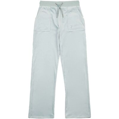 Juicy Couture Tonal velour joggebukse, Gray Mist (14-15 år) 14-15 år Juicy Couture Tonal velour joggebukse, Gray Mist (14-15 år) 14-15 år